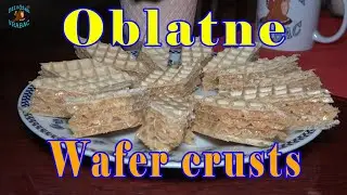 Wafers with milk and sugar