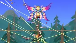 Terraria vs the empress of light! (pre-golem summoner) (master)