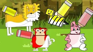 Animals and Colors | English Tree TV
