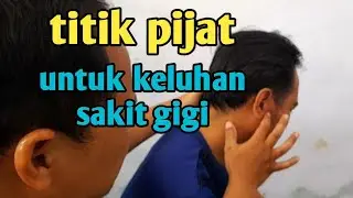 TITIK PIJAT SAKIT GIGI TEKAN SINI