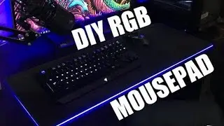 How To Make RGB Gaming Mouse Pad At Home For Free || DIY RGB Mouse Pad || #rgbmousepad #rgb #diy