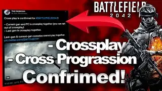 Cross Play and Cross Progression is CONFIRMED to come to Battlefield 2042