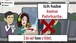 Deutsch Lernen | Dativ vs Akk, nicht vs kein | A2