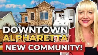 MANNING ON THE SQUARE Tour: New Construction Homes In Alpharetta GA By Taylor Morrison! | GA Realtor