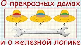 Задача о трёх смеющихся дамах с испачканными лицами.  Прекрасные дамы и железная логика совместимы?