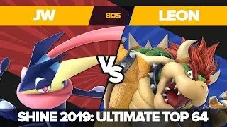 Jw vs LeoN - Losers' Round 5: Ultimate Singles - Shine 2019 | Greninja vs Bowser