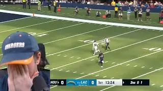 Chargers Fan LIVE REACTION Highlights from the Houston Texans vs LA Chargers Game | 2025 NFL Week 17