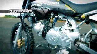 Mini Moto Pro Tork TR50F e TR100F - Motocross e trilha