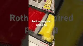 Full video here: Paint like Rothko in 7 easy steps!https://youtu.be/F0TweB987D0 #painting #rothko