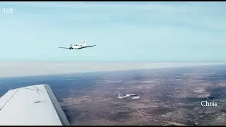 Formation flying in central TX — PA-28 and PA-46