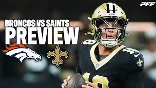 Broncos vs. Saints Week 7 Preview | PFF