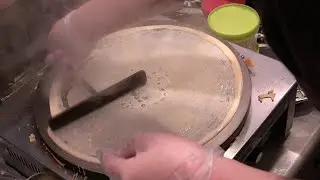 Side dish crepe of side dish shop - japanese street food