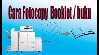 how to copy into a booklet / book canon ir 5000/6000