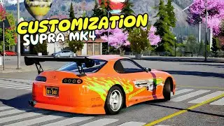 CarX Street : Toyota Supra MK4 (CUSTOMIZATION) 4K Mobile Gameplay🔥