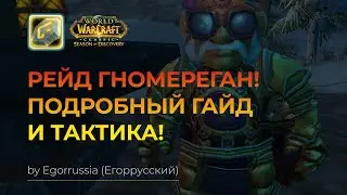Гайд и тактика в новом рейде Гномереган (Gnomeregan)! WOW SOD Гномреган!