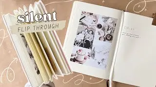 My 2021 Minimalist Bullet Journal Flip Through (no talking) ✨