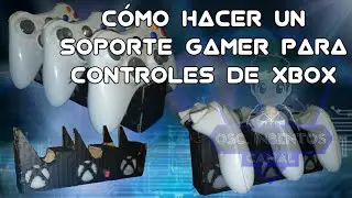 Cómo hacer un soporte GAMER para controles de XBOX