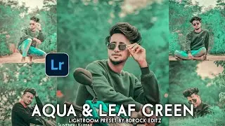 Aqua And Leaf Green lightroom presets | Leaf Green lightroom dng preset free | lightroom dng preset