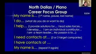 North Dallas / Plano CFG - 5/3/24 - "Tech Tips & Tricks for Jobseekers (Part 2)" with Matt Keelan