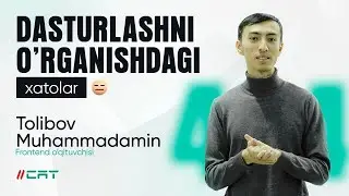 Dasturlashni o'rganishdagi xatolar