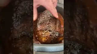 Slow braised barbecue brisket. Brisket is one of the best meats to slow cook. ￼#brisket #barbecue