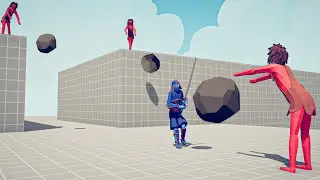 THREE STONES vs ONE EVERY UNIT - Totally Accurate Battle Simulator TABS