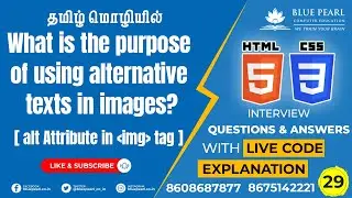 What is the purpose of using alternative alt text in image What is Alt text & how to write them HTML