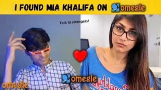 I Found Mia Khalifa On OMEGLE | Indian boy on Omegle | omegle India | omegle