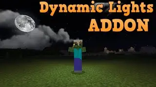 Minecraft Bedrock Edition Dynamic Lights Addon/Mod Download