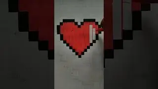 How to Draw a Red Heart | Handmade Pixel Art
