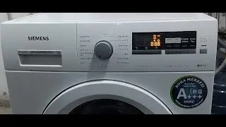 طريقة تشغيل غسالة SIEMENS(8kg) موديل IQ500