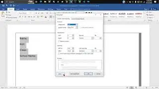 Autofit colon mark in word