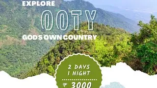 Ooty Tour Top 5 Tourist Places Visit Under 3000. 👍 #travel #trendingshorts #subscribe #shorts #super