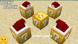Lucky Block | Seven Minutes Fun | Minecraft Hindi | U.P Boy Gamer