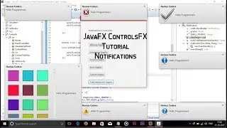 JavaFX ControlsFX Tutorial Notifications