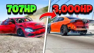 Every Time I Crash I Drive a New Hellcat in BeamNG Drive