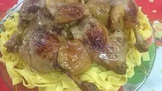 УТКА /УТИНЫЕ НОЖКИ С яблоками В апельсиновом соке/объеденье