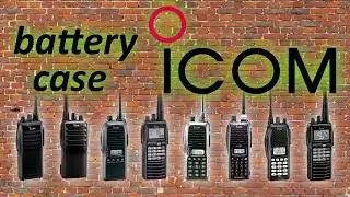 Батарейный отсек для аккумуляторов к рации Icom вместо BP-209N, BP-210N, BP-211N, BP-222N