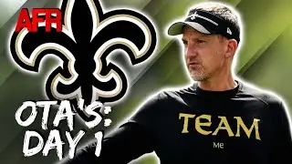 Saints OTA Takeaways: Carr Debuts, Moreau In, Saldiveri Out