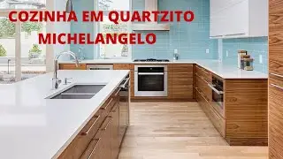 Cozinha em Quartzito Michelangelo