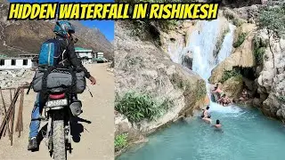 HIDDEN WATERFALL IN RISHIKESH | BEST PLACE FOR CAMPING | BACK TO DELHI | XPLUSE 200