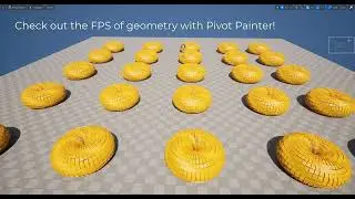 The geometries are animated at 120 FPS.
