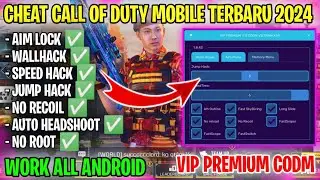 NEW CHEAT APK MOD MENU CODM TERBARU 2024 – AIM LOCK AIM BOT ESP HACK CALL OF DUTY MOBILE VIP PREMIUM