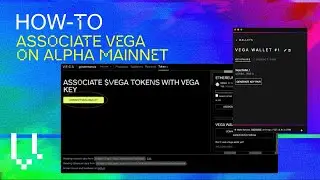 How to Associate Vega on Alpha Mainnet