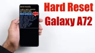hard reset Samsung Galaxy a72 remove password. PIN. or pattern