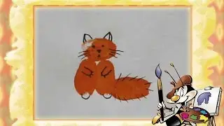 Рисуем пальчиками Рисовалки для детей Кошка