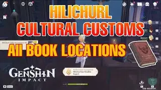 HILICHURL CULTURAL CUSTOMS {ALL BOOK LOCATIONS} Achievement | Genshin Impact | Vrochi 