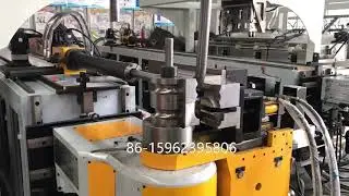Automatic hydraulic pipe tube bending machine---double layer mold--auto fittings--automobile product