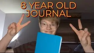 Going Through My 8 YEAR OLD Journal