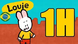 Louie, desenhe me 🎨 ✐ Compilação de uma hora ✐ | Desenhos animados para crianças